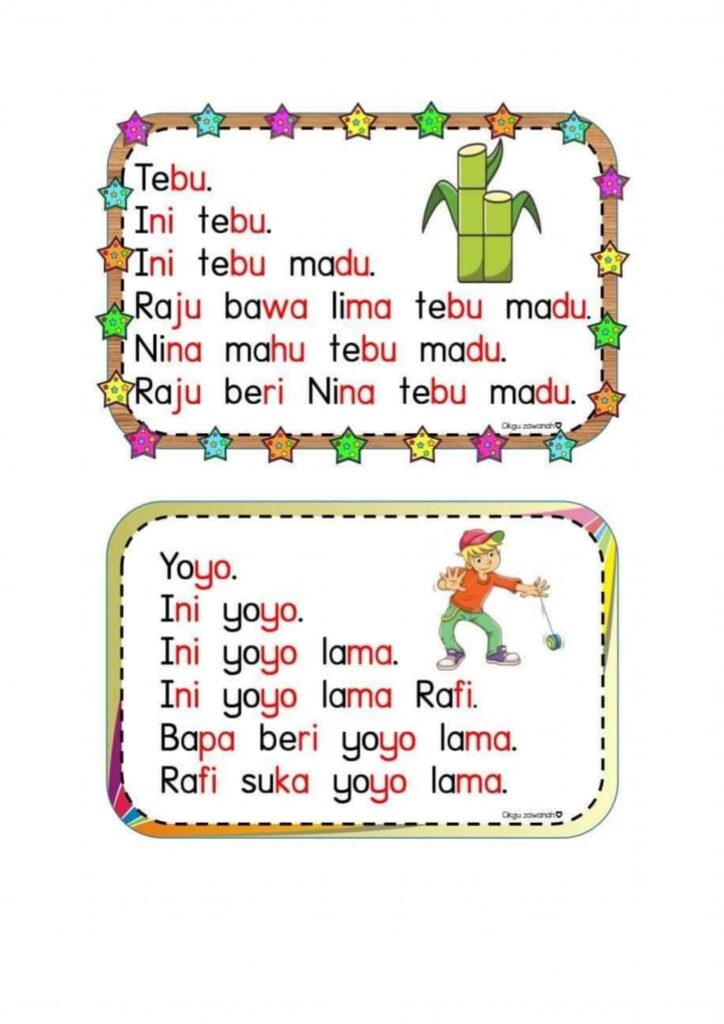 Latihan Membaca KVKV BM