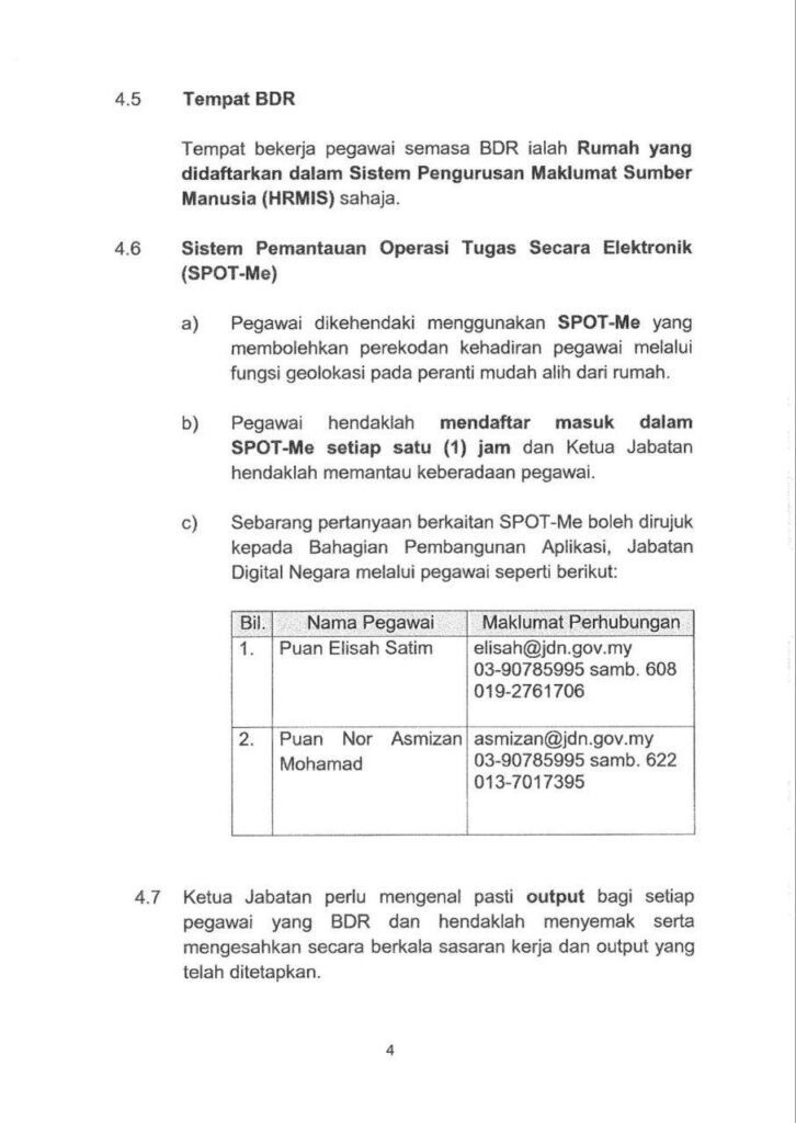 Pelaksanaan Bekerja Dari Rumah Bagi Perkhidmatan Awam 2 Pelaksanaan Bekerja Dari Rumah Bagi Perkhidmatan Awam