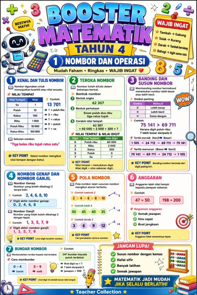 Nota Ringkas Dan Padat Matematik Tahun 4