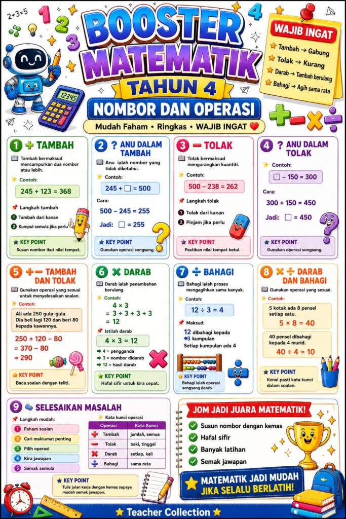 Nota Ringkas Dan Padat Matematik Tahun 4