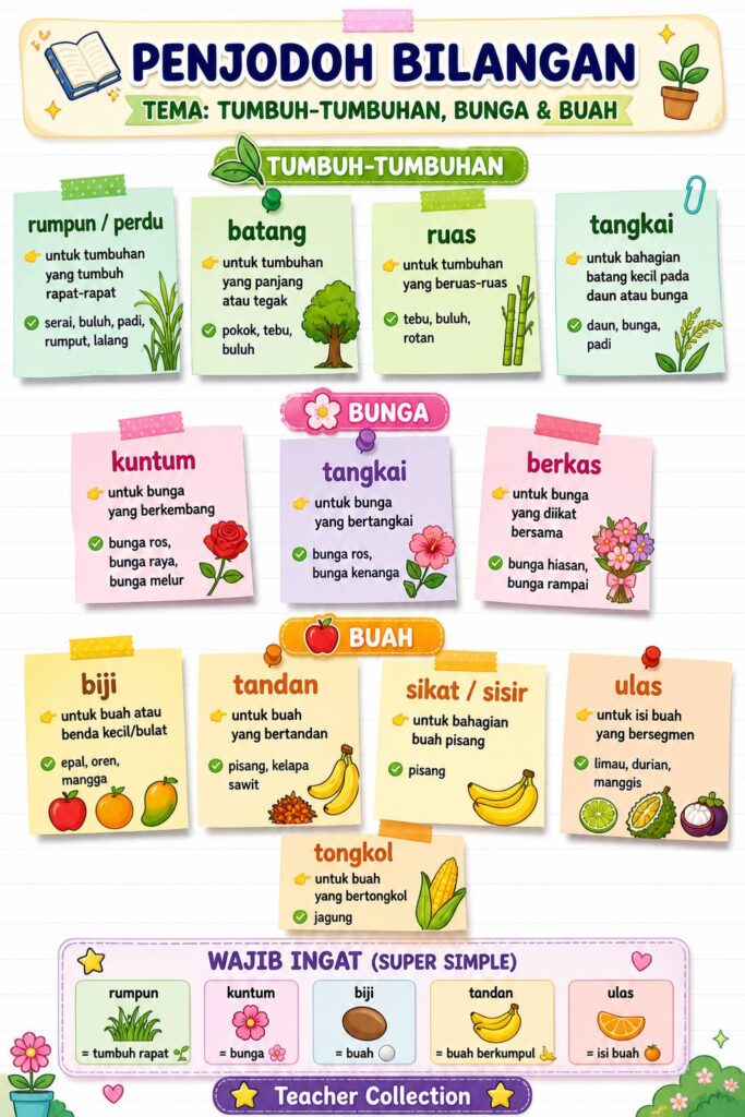 Nota Ringkas Dan Padat Penjodoh Bilangan