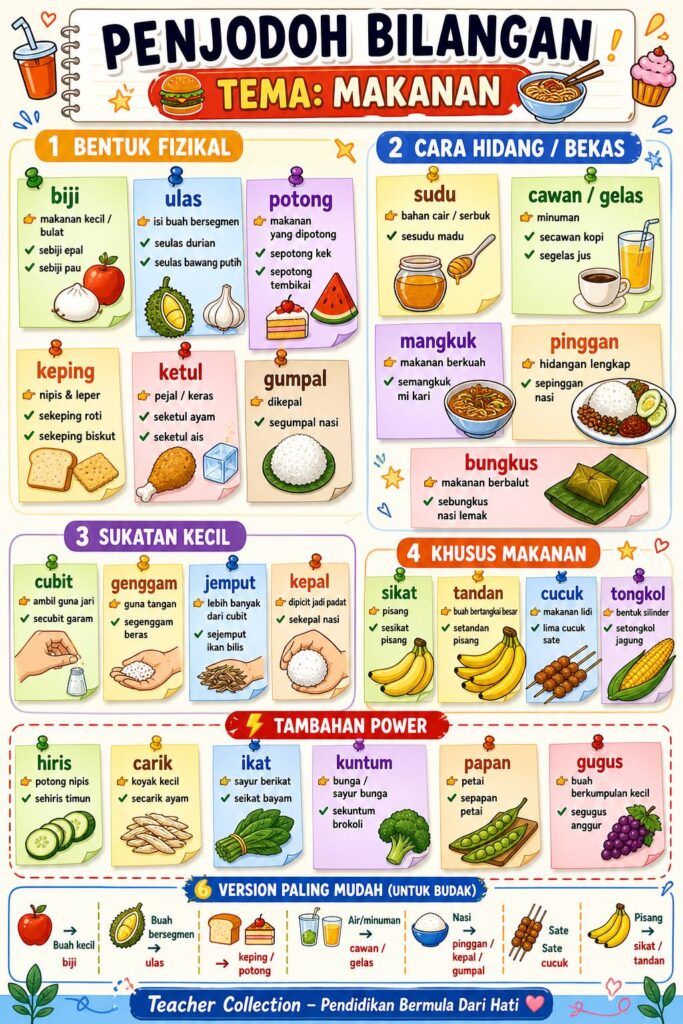 Nota Ringkas Dan Padat Penjodoh Bilangan