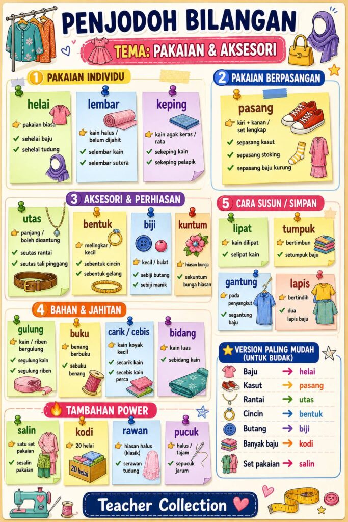 Nota Ringkas Dan Padat Penjodoh Bilangan