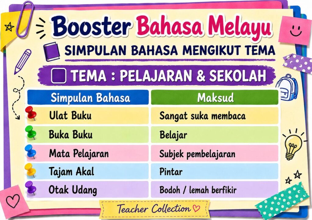 Nota Ringkas Dan Padat Simpulan Bahasa 5 Nota Ringkas Dan Padat Simpulan Bahasa