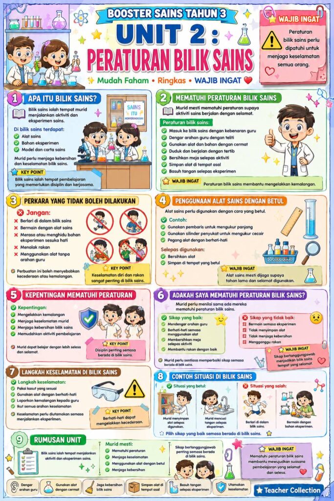 Nota Ringkas Dan Padat Sains Tahun 3