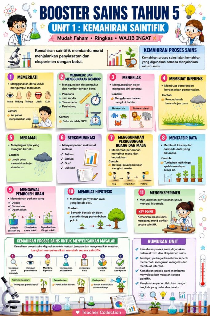 Nota Ringkas Dan Padat Sains Tahun 5