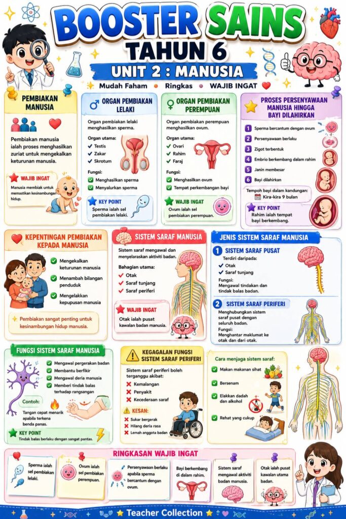 Nota Ringkas Dan Padat Sains Tahun 6