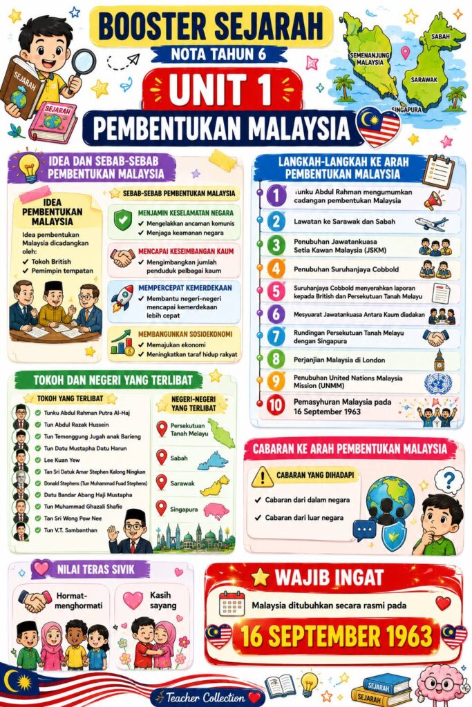 Nota Ringkas Dan Padat Sejarah Tahun 6
