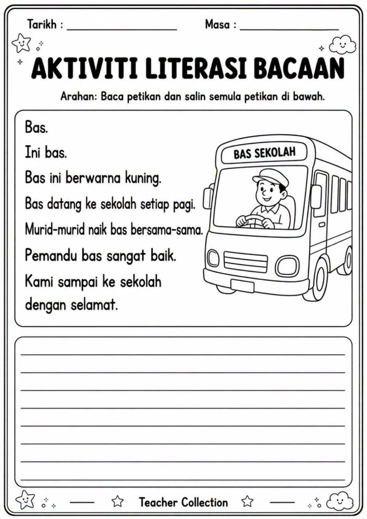 Aktiviti Literasi Bacaan