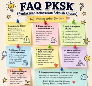FAQ PKSK (Pentaksiran Kemasukan Sekolah Khusus)