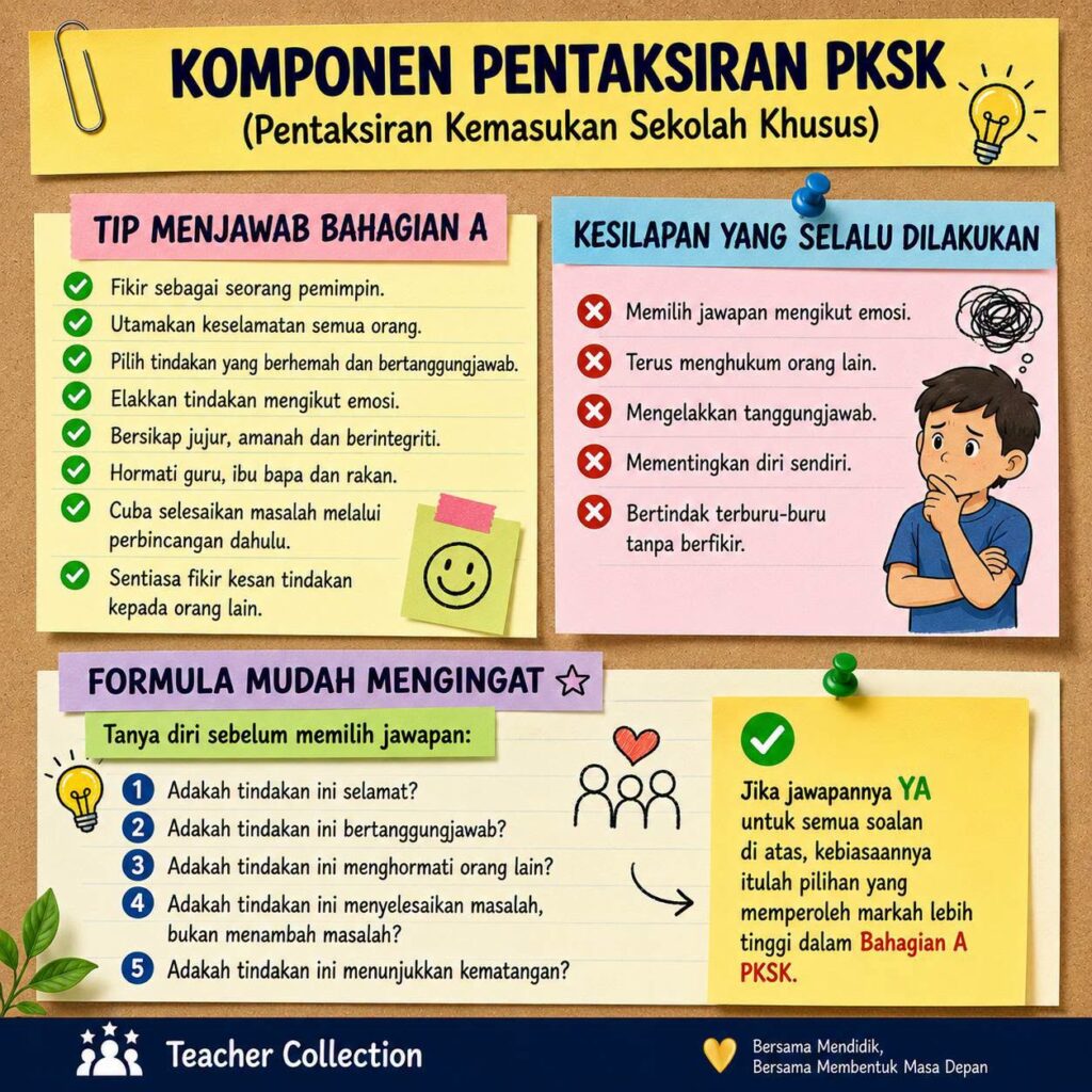 FAQ PKSK (Pentaksiran Kemasukan Sekolah Khusus)