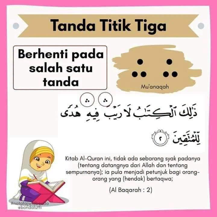 Nota Tajwid 3 Nota Tajwid