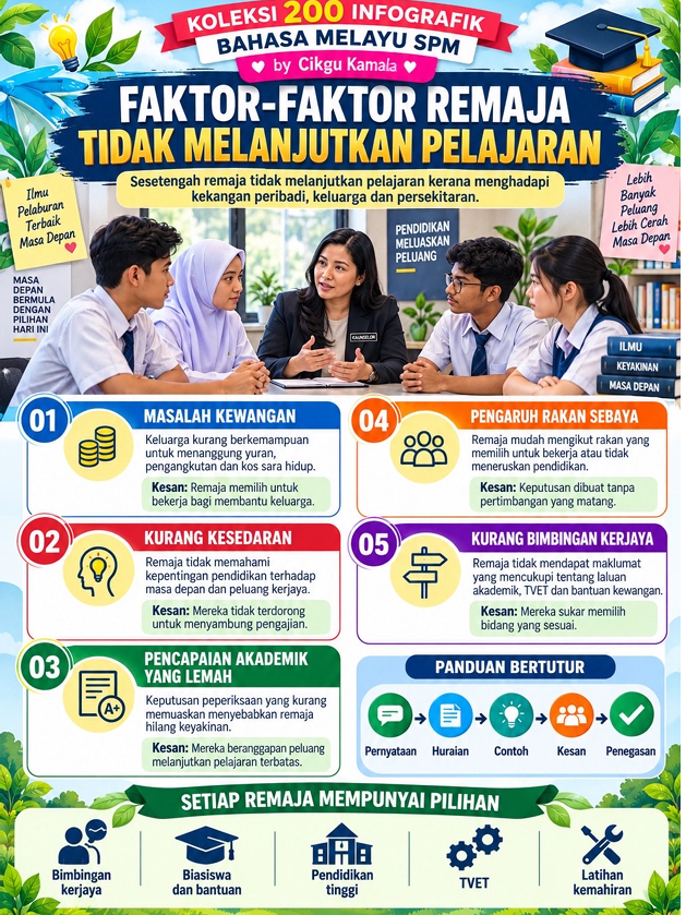 Infografik UBBM SPM Tema: PENDIDIKAN 2 Infografik UBBM SPM Tema: PENDIDIKAN
