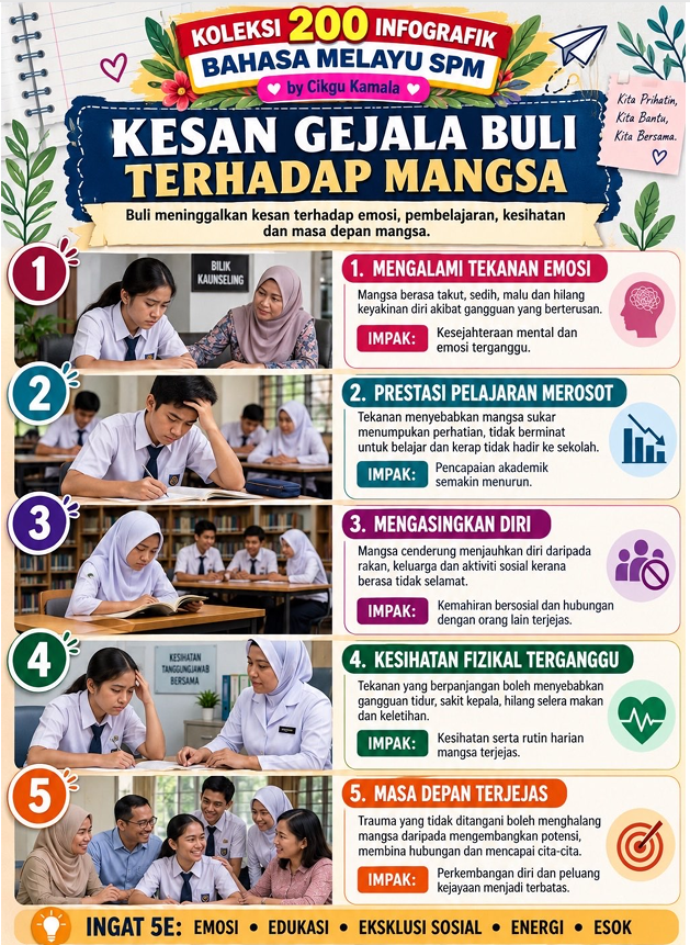 Infografik UBBM SPM Tema: DISIPLIN 
