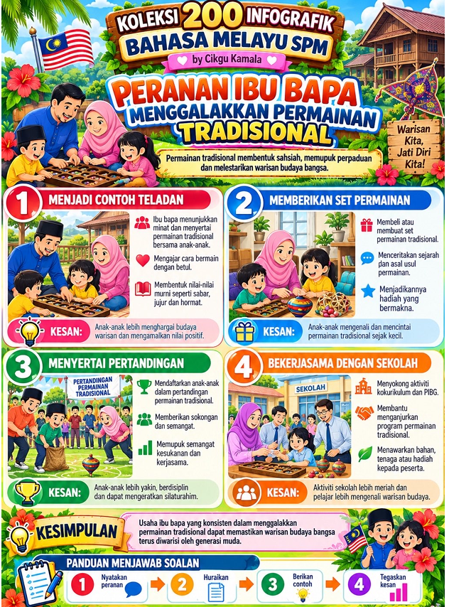 Infografik UBBM SPM Tema: BUDAYA/WARISAN 2 Infografik UBBM SPM Tema: BUDAYA/WARISAN
