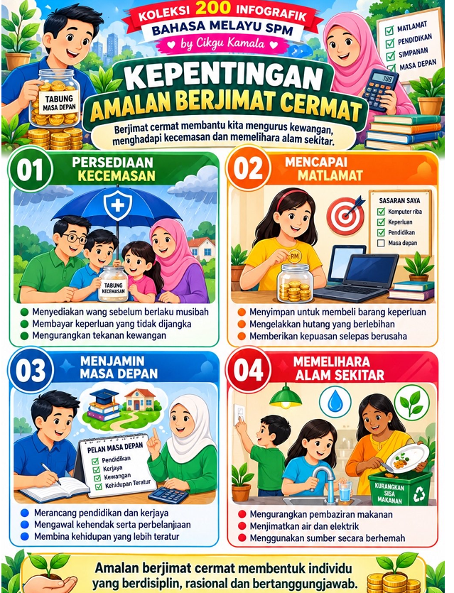 Infografik UBBM SPM Tema: KEWANGAN