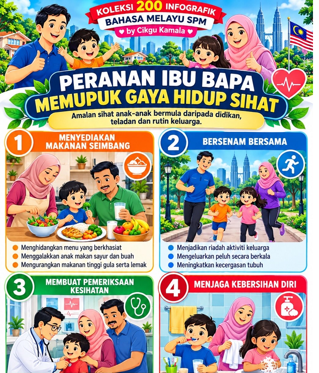 Infografik UBBM SPM Tema: KESIHATAN DAN KEBERSIHAN 2 Infografik UBBM SPM Tema: KESIHATAN DAN KEBERSIHAN