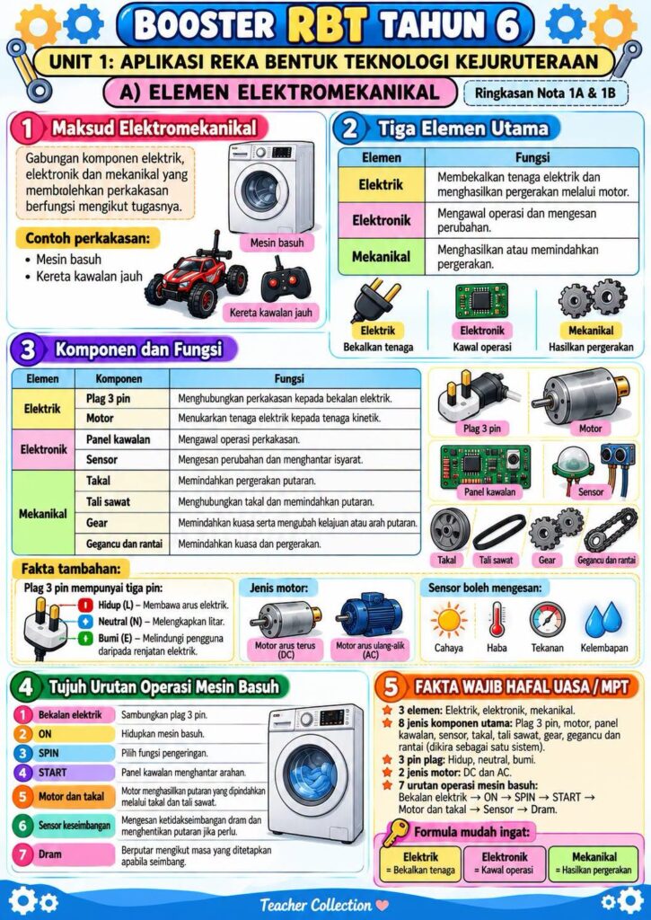 Nota Ringkas Reka Bentuk Dan Teknologi Tahun 6