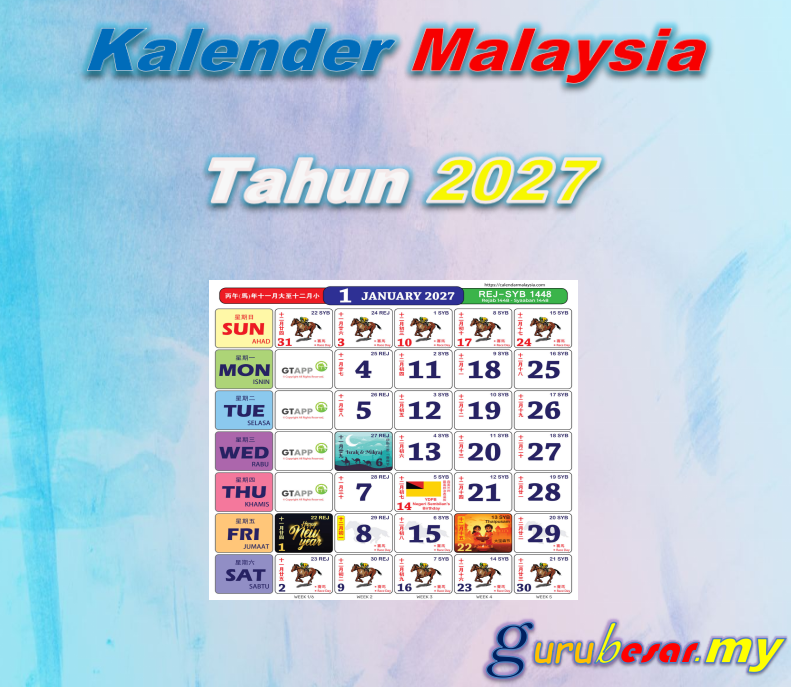 Home 34 Kalendar Malaysia 2027